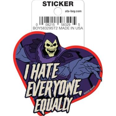 Imagem de Ata-Boy Masters of The Universe Skeletor I Hate Everyone Equally Die Cut Adesivo de 7,6 cm