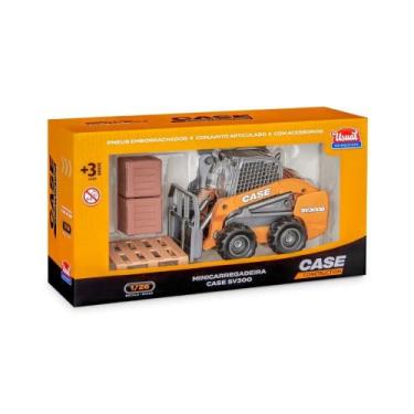 Imagem de Carregadeira Mini Case Sv300 B Empilhadeira 822 Usual - USUAL BRINQUED