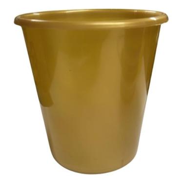 Imagem de Kit 20 Baldes De Pipoca De 1 Litro - Lembrancinha - Festas - Eventos - Aniversários - Resistente (Dourado Escuro)