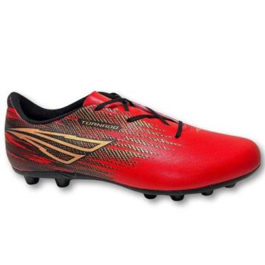 Imagem de Chuteira Campo Penalty Tornado, Vermelho, 42