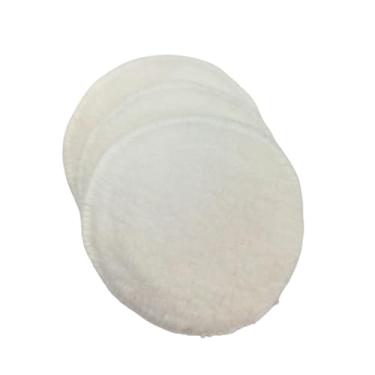 Imagem de Kit 10 Ecopads Atoalhados Demaquilantes Ecológicos 100% Algodão