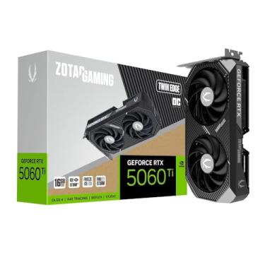 Imagem de GPU NV RTX5060TI 16GB TWIN EDGE OC GDDR7 128BITS ZOTAC ZT-B50620H-10M