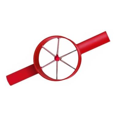 Imagem de Generic Divisor de bambu manual com comprimento de 33 cm, acessório para jardinagem, divisor de bambu versátil com diâmetro de 5 polegadas, 6 Cortes