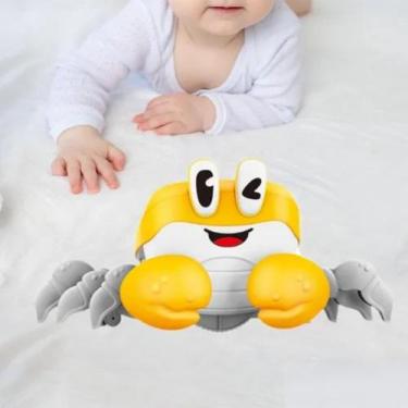 Imagem de Caranguejo Fujão Dança Anda Som Musica Brinquedo Inteligente Interativ
