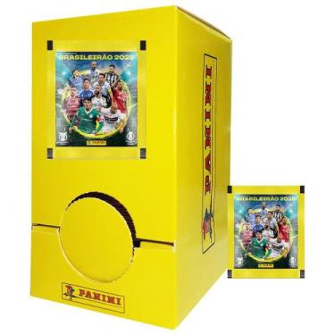 Imagem de Kit 500 Figurinhas Brasileirão 2025 Panini Em 100 Envelopes