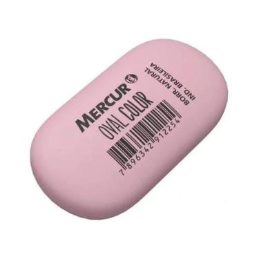 Imagem de Borracha oval plástica natural Mercur com 1 unidade, escolha a cor