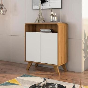 Imagem de Buffet aparador fabrimoveis eccos 2 portas nature/offwhite