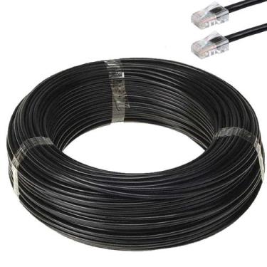 Imagem de Cabo De Rede Anatel Furukawa Montado 70 Metros Cat5E Preto - Furukawa 