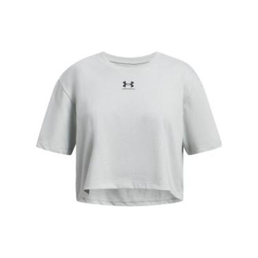 Imagem de Camiseta Sportstyle Under Armour Rival Infantil, Verde, 10
