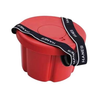 Imagem de Fenteer Banco de jardim, banco de trabalho agrícola, de pesca resistente, de jardinagem para áreas externas, para mochileiros, crianças e adultos