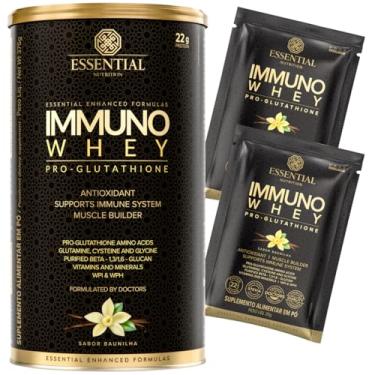 Imagem de Immuno Whey Pro Glutathione Baunilha Essential Nutrition 375g + Sachês