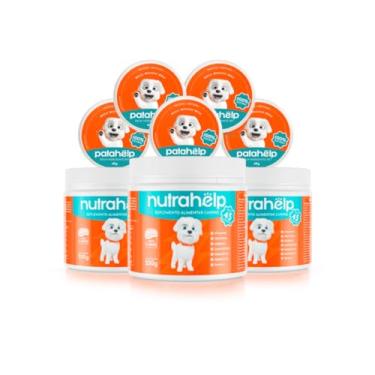 Imagem de Kit 5 Pomada Patahelp Balm Hidratante Pet + 3 NutraHelp