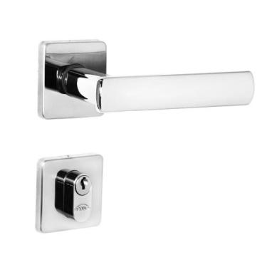 Imagem de Fechadura Porta Arouca Dama 1080901/40 Externa Cromada