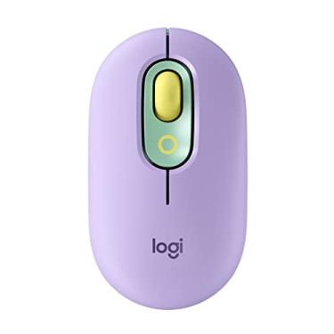 Imagem de Logitech Mouse POP, mouse sem fio com emojis personalizáveis, tecnologia SilentTouch, rolagem de precisão/velocidade, design compacto, Bluetooth, vários dispositivos, compatível com SO - Daydream Mint