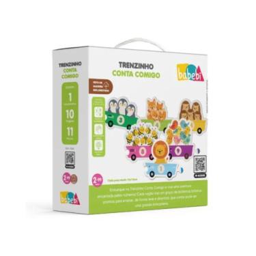 Imagem de Brinquedo Infantil Trenzinho Conta Comigo Babebi - 7080