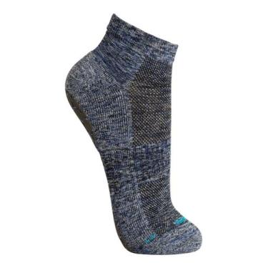 Imagem de Meia Antiderrapante Pilates Hidroginástica Lupo 3310 casapaula, Anil, 