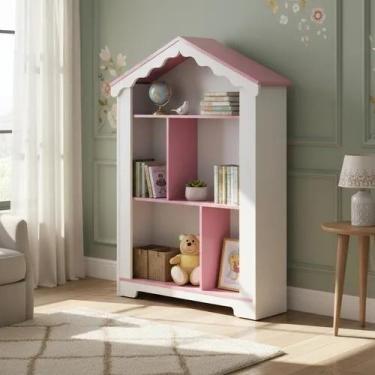 Imagem de Estante Organizadora Prateleiras e Nichos Casinha Vitamov