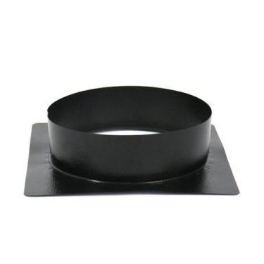Imagem de Adaptador Para Duto 11 Polegadas 35x35 Preto - Chaminé Forn - INOX LAU