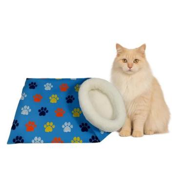 Imagem de Cama para PET toca para gatos e cães pequenos saco de dormir confortáv