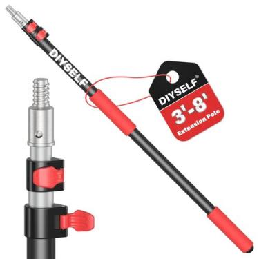 Imagem de Pólo de extensão DIYSELF Alça Flip-Lock de alumínio de 1-2,5 m