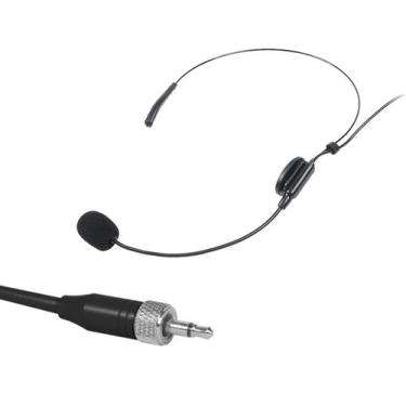 Imagem de Microfone headset c/ fio p/ body pack,Uni,rosca interna mono - Aj Som 