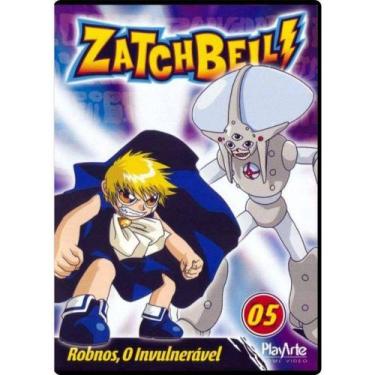 Imagem de DVD Zatchbell - Robnos O Invulnerável Vol 5 Original - PlayArte