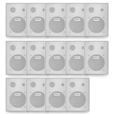 Imagem de Kit 14 Caixas de Som Acústica Alto Falantes Frahm PS200 60 Watts New P