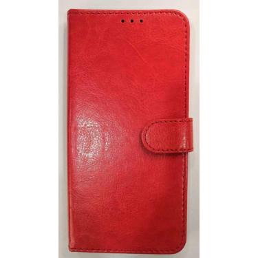 Imagem de Capa Capinha Carteira moto g8 power Xt2041 6.4 Cores lisa - HHW, verme