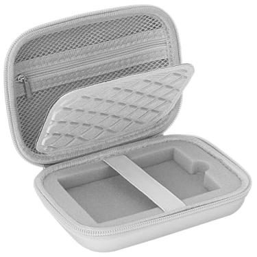 Imagem de Capa de disco rígido externo para discos rígidos Seagate 1TB 2TB 4TB 5TB HDD EVA estojo de transporte portátil - prata