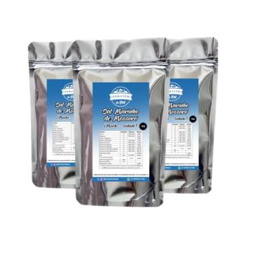 Imagem de Sal Marinho Mossoró Iodado 3kg