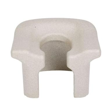 Imagem de Cadeira de banho Cadeira cômoda Cadeira higiênica Banco de banho multifuncional antiderrapante para mulheres grávidas idosas Material de polipropileno de espuma 50 x 38 x 36 cm