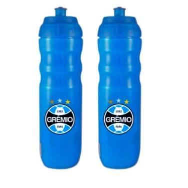 Imagem de Kit 2Un Squeeze Top Térmica 550Ml Garrafa ul Água Esporte - Brasfoot