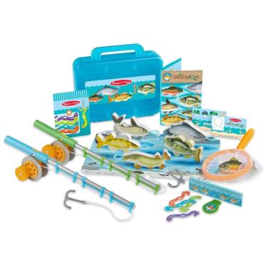 Imagem de Kit de Pesca Infantil com 21 Peças para Crianças Acima de 3 Anos, Melissa & Doug