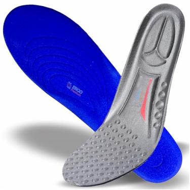 Imagem de Palmilha Ortopédica Slim com Esferas de Massagem | Alívio para Cansaço nos Pés, Esporão de Calcâneo e Pressão na Coluna – Uso Diário e Confortável (41-46)