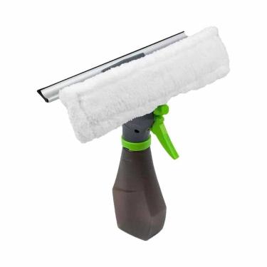 Imagem de Rodo Mop Spray Com Reservatorio Limpa Vidro Janela Box Borrifador 3 Em 1 Kit Completo