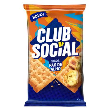 Imagem de Biscoito Salgado Club Social Pão de Alho 141g
