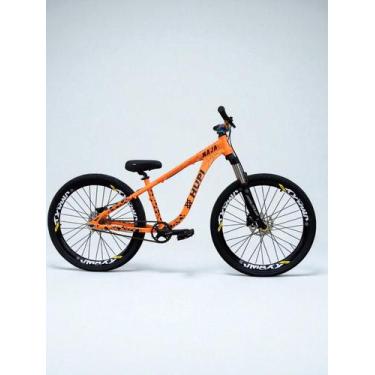 Imagem de Bicicleta Hupi Naja Cubo Barulhento Camaleão grau Single, Laranja