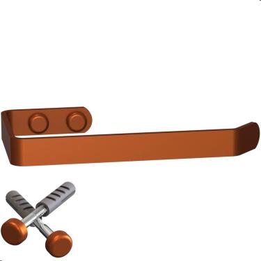 Imagem de Suporte Porta Papel Higiênico De Parede Rose Gold Plus