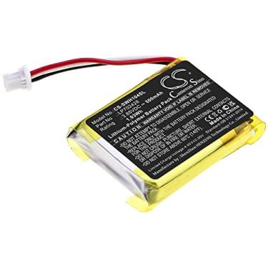 Imagem de 500mAh Fone de ouvido sem fio Bateria de substituição,Compatível com WF-1000XM4 Charging Case