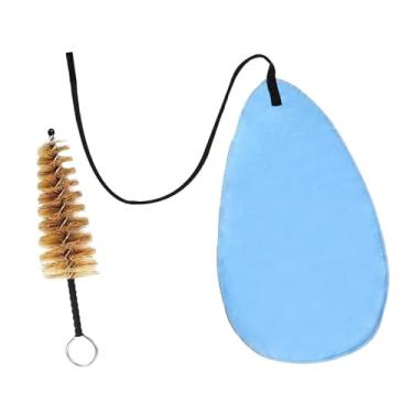 Imagem de simhoa Kit de Limpeza para Clarinete com Escova Multifuncional para Bocal de Trompete, Saxofone E Flauta.