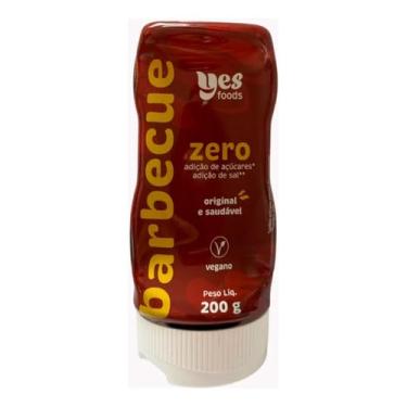 Imagem de Molho Barbecue zero Yes Foods. Sem açucar, sem sódio. Vegano