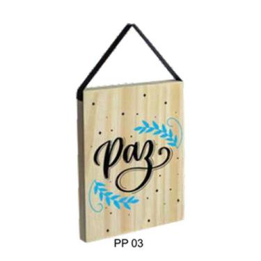 Imagem de Quadro Decorativo com Alça - PP03 - MDF 3MM - 21cm x 30cm - no-brand