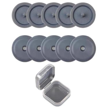 Imagem de QIRUIRED 5 pares de rolha de cinto de segurança, clipe de trava de fivela antiderrapante para evitar deslizamento, suporte de cinto de segurança de carro de ajuste universal, sem necessidade de