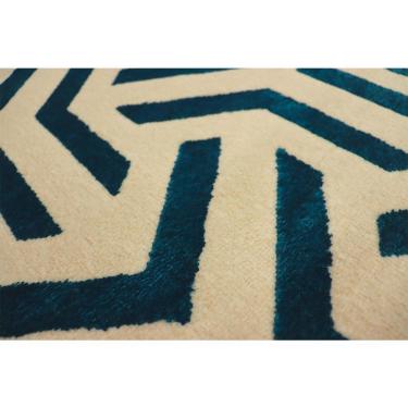 Imagem de Tapete Para Sala Supreme Carol Azul 1,00x1,50 São Carlos