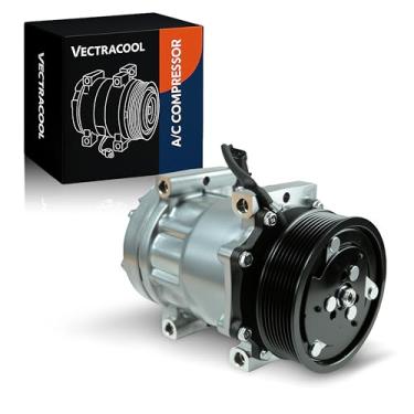 Imagem de Compressor A/C de ar condicionado 19193007 compatível com Dodge Ram 2500 3500 5.9L 1994-2005, Ram 4000 5.9L 2005 Substituição #55055339