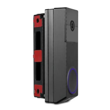 Imagem de Wasserstein Suporte horizontal em cunha compatível com campainha de vídeo Duo Cam - Ângulo ajustável para melhor visualização para sua câmera de campainha - Instalação opcional sem perfuração (pacote