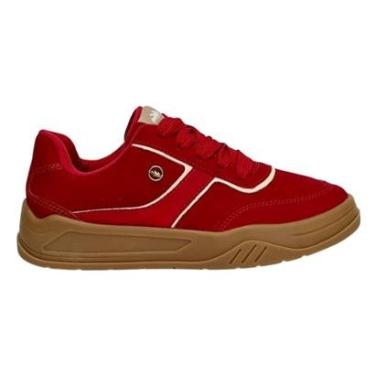 Imagem de Tênis Dakota Casual Feminino D0122 Vermelho-Feminino