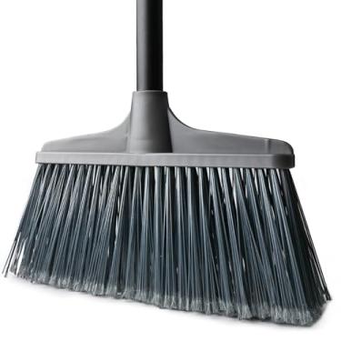 Imagem de Vassoura externa para limpeza de piso: vassouras de cerdas rígidas para varrer ao ar livre, vassoura externa resistente de 132 cm, vassouras para pisos são adequadas para quintal, garagem, pátio e