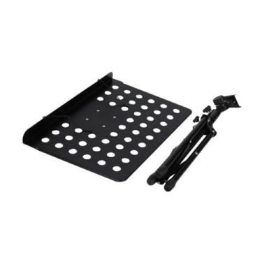 Imagem de Dynwave Suporte de partitura dobrável para guitarra, suporte compacto e antiderrapante para folhas de guitarra, suporte para músicos e violino