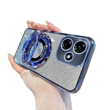 Imagem de Capa de telefone para Infinix Hot 30i capa de silicone TPU macio fino glitter com suporte à prova de choque capa de proteção contra quedas compatível com Infinix Hot 30i capa (2)